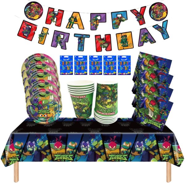 Cotillón Decorativo Cumpleaños Tortugas Ninja