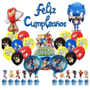Set decorativo Globos Sonic
