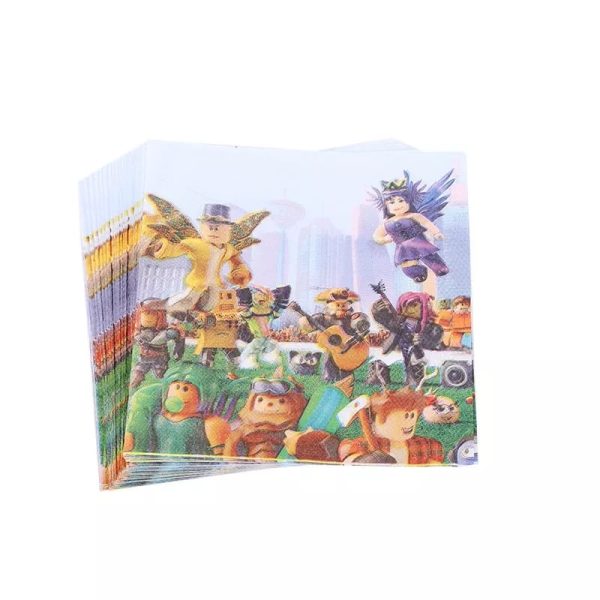 Servilletas Decorativas 20 Unidades Roblox (mod1)
