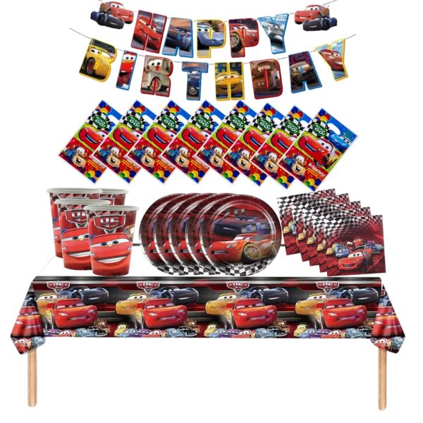 Cotillón Decorativo para Cumpleaños Cars