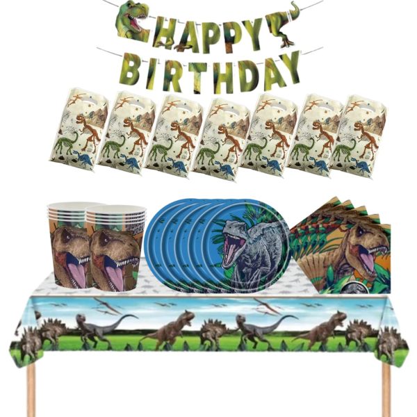 Cotillón Decorativo Cumpleaños Dinosaurio mod 2