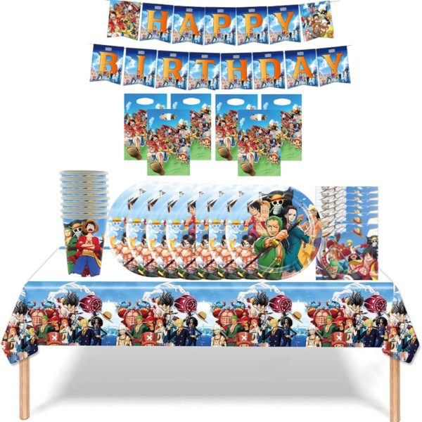 Cotillón Decorativo Cumpleaños One Piece