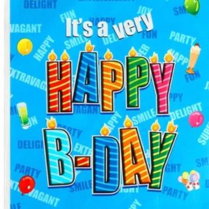 Bolsas Dulceras 10 unidades Cumpleaños mod 2