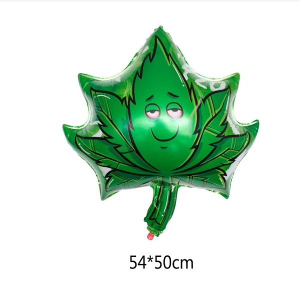 Set Decorativo Globos con Banderin Cannabis - Imagen 3