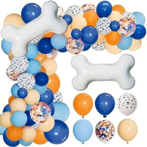 Kit de Arco Globos Decorativos Huesitos (117 pzas)