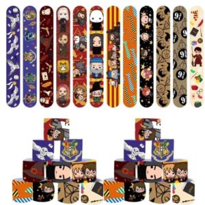 Pack 12 Pulseras Slap  Harry Potter
