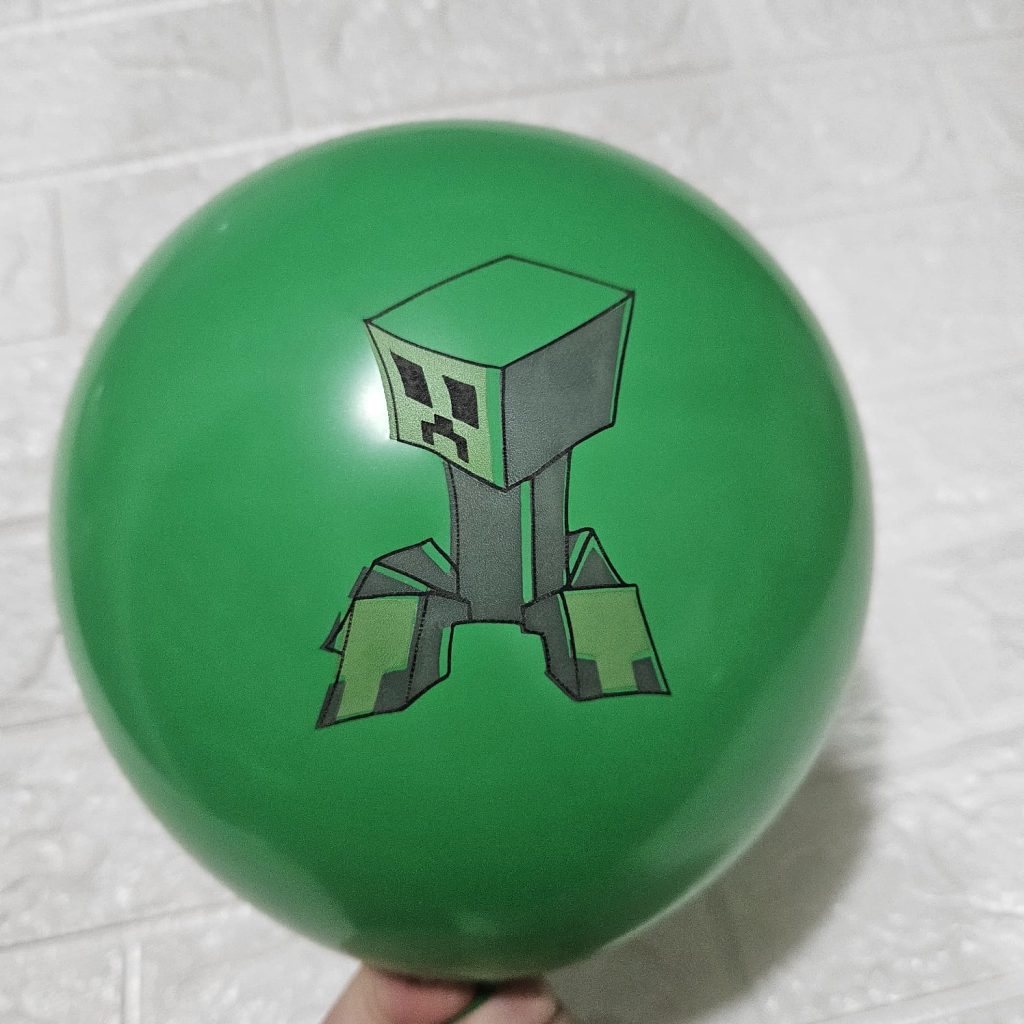 Pack 12 Globos Látex Minecraft mod 2 – Tu Fiesta a un Click