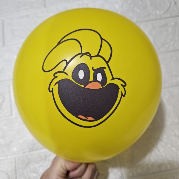 Pack 12 Globos Látex Cumpleaños Poppy Playtime Similing Critters - Imagen 5