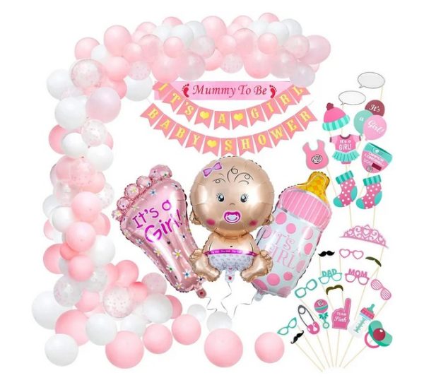 Kit Globos Decorativo para Baby Shower