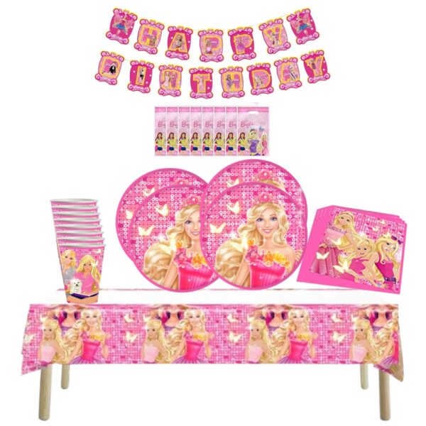 Cotillón Decorativo Cumpleaños Barbie