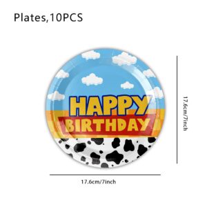 Pack 10 Platos Toy Story