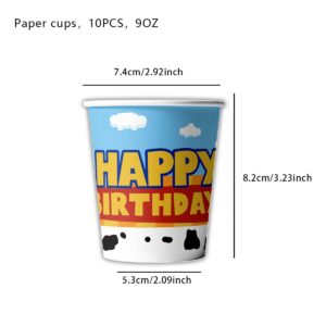 Pack 10 vasos Toy Story