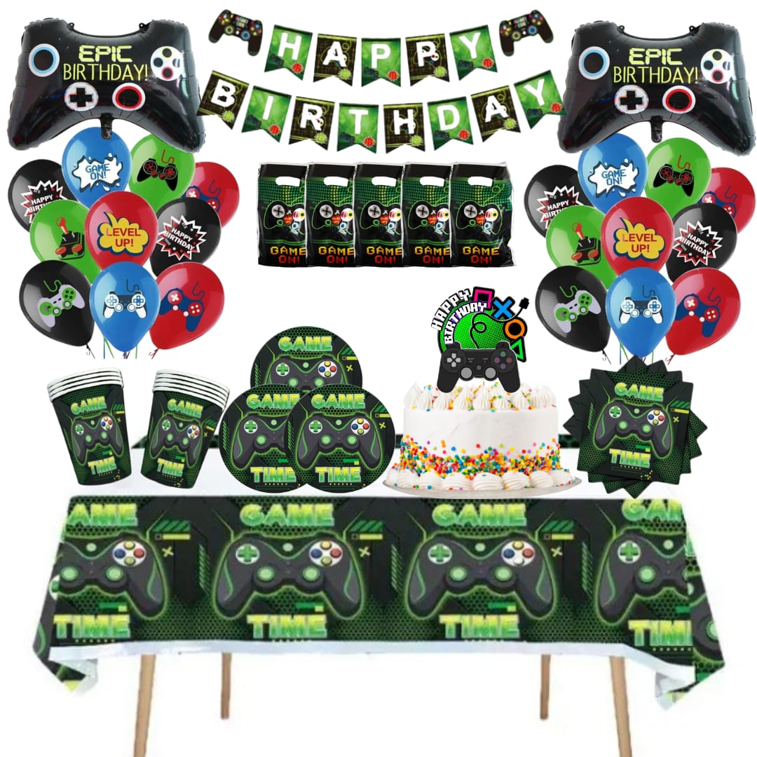 Globos Cotillón Decorativo Cumpleaños Control Gamer – Tu Fiesta a un Click