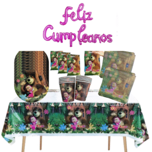 Cotillón Decorativo Masha y el Oso
