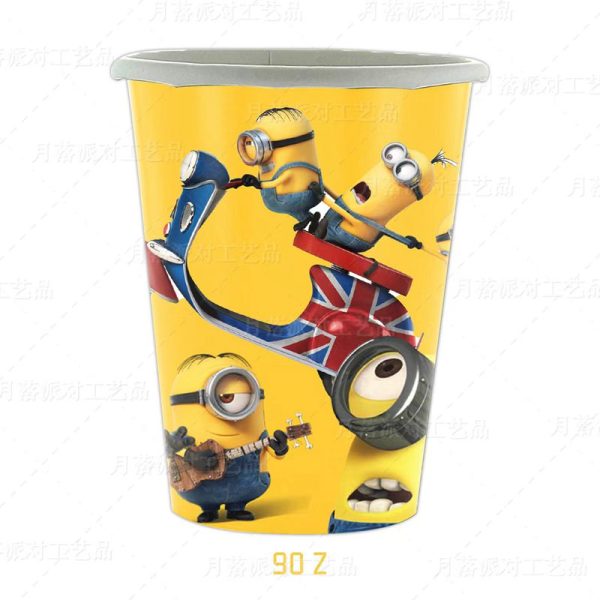 Pack de 10 Vasos para Cumpleaños Minions