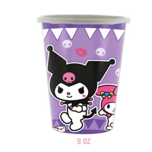 Pack  10 Vasos decorativos Kuromi