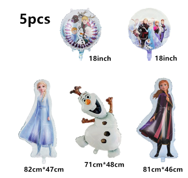 Set Decorativo para Cumpleaños Frozen - Imagen 4