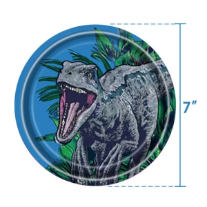 Pack 10 platos Dinosaurio
