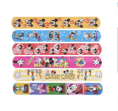 Pack 12 Pulseras Slap Mickey Mouse - Imagen 4