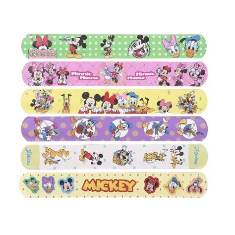 Pack 12 Pulseras Slap Mickey Mouse - Imagen 5