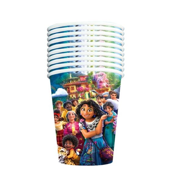 Pack de 10 Vasos para Cumpleaños Encanto