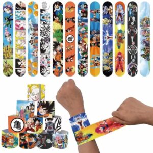 Pack 12 Pulseras Slap Dragón Ball z