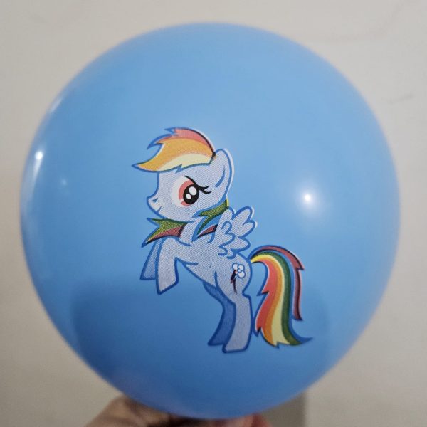 Pack 12 Globos Látex My Little Pony - Imagen 2