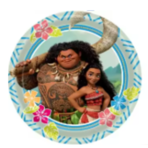 Pack de 10 platos para Cumpleaños Moana