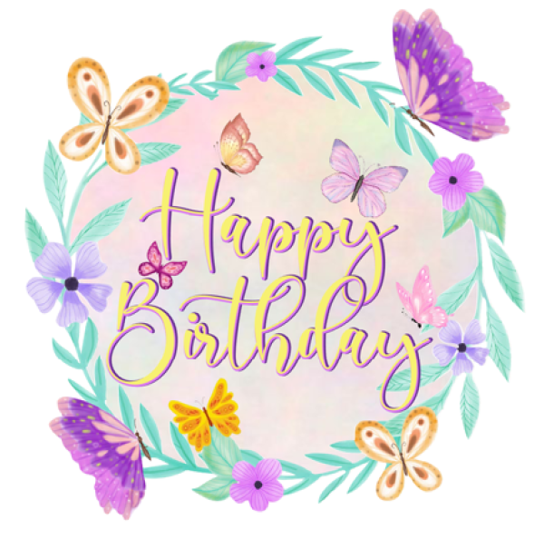 Topper para Torta Mariposas