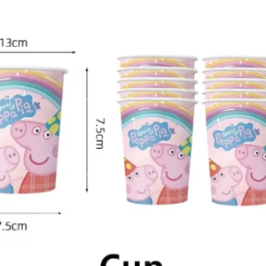 Pack de 10 Vasos para Cumpleaños Peppa Pig