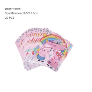 Servilletas Decorativas 20 Unidades Peppa Pig (mod2)