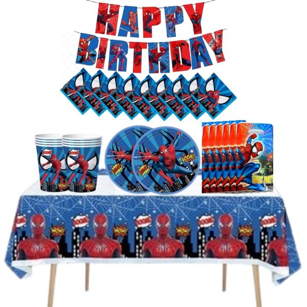 Cotillón Decorativo Cumpleaños Spiderman