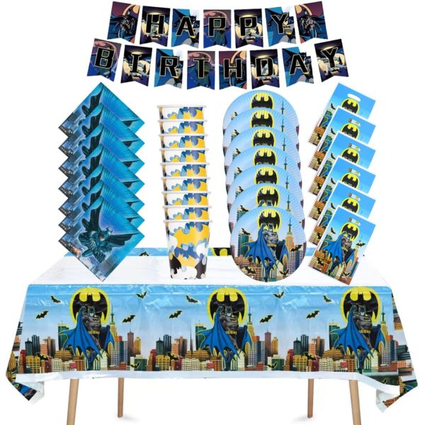 Cotillón Decorativo Cumpleaños Batman