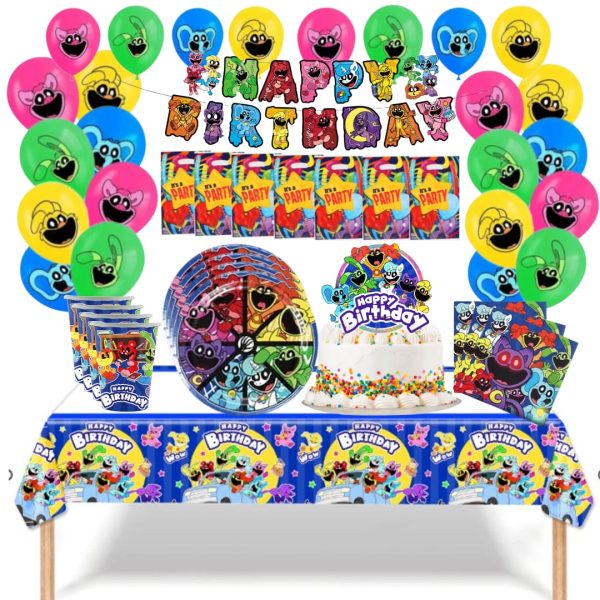 Globos Cotillón Decorativo Cumpleaños Poppy Play Time