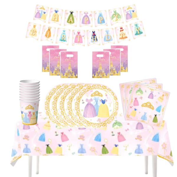 Cotillón Basico Decorativo Princesas