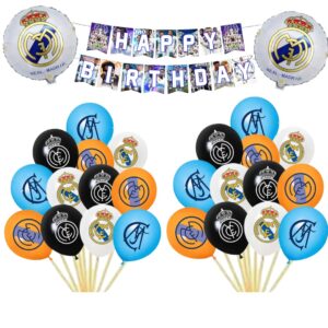 Set Decorativo Real Madrid Futbol