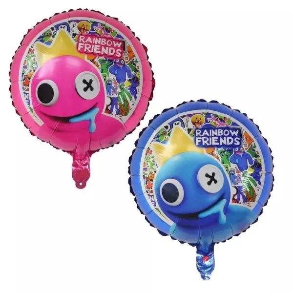 Globo Aluminio Redondo  Rainbow Friends