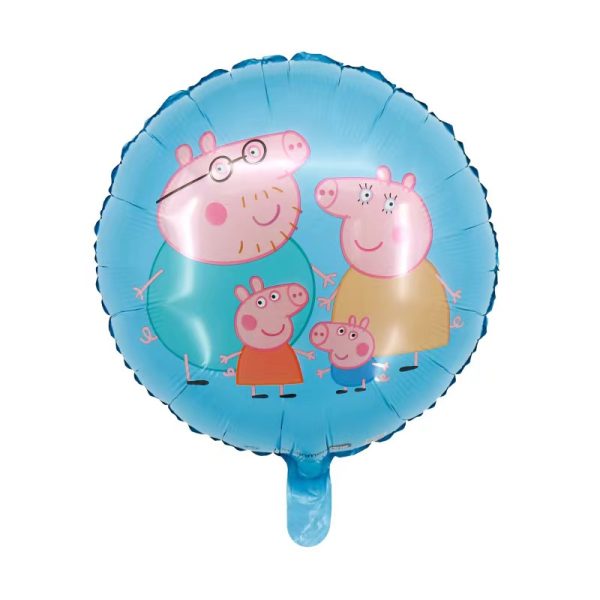 Globo Aluminio Redondo Peppa Pig