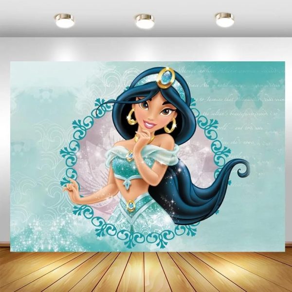 Set Decorativo con Telón Jazmín (Princesas Disney) - Imagen 2