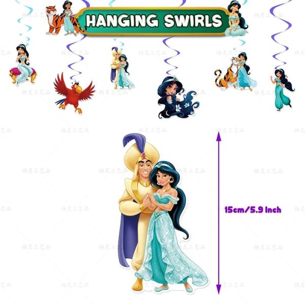 Set Decorativo con Telón Jazmín (Princesas Disney) - Imagen 4