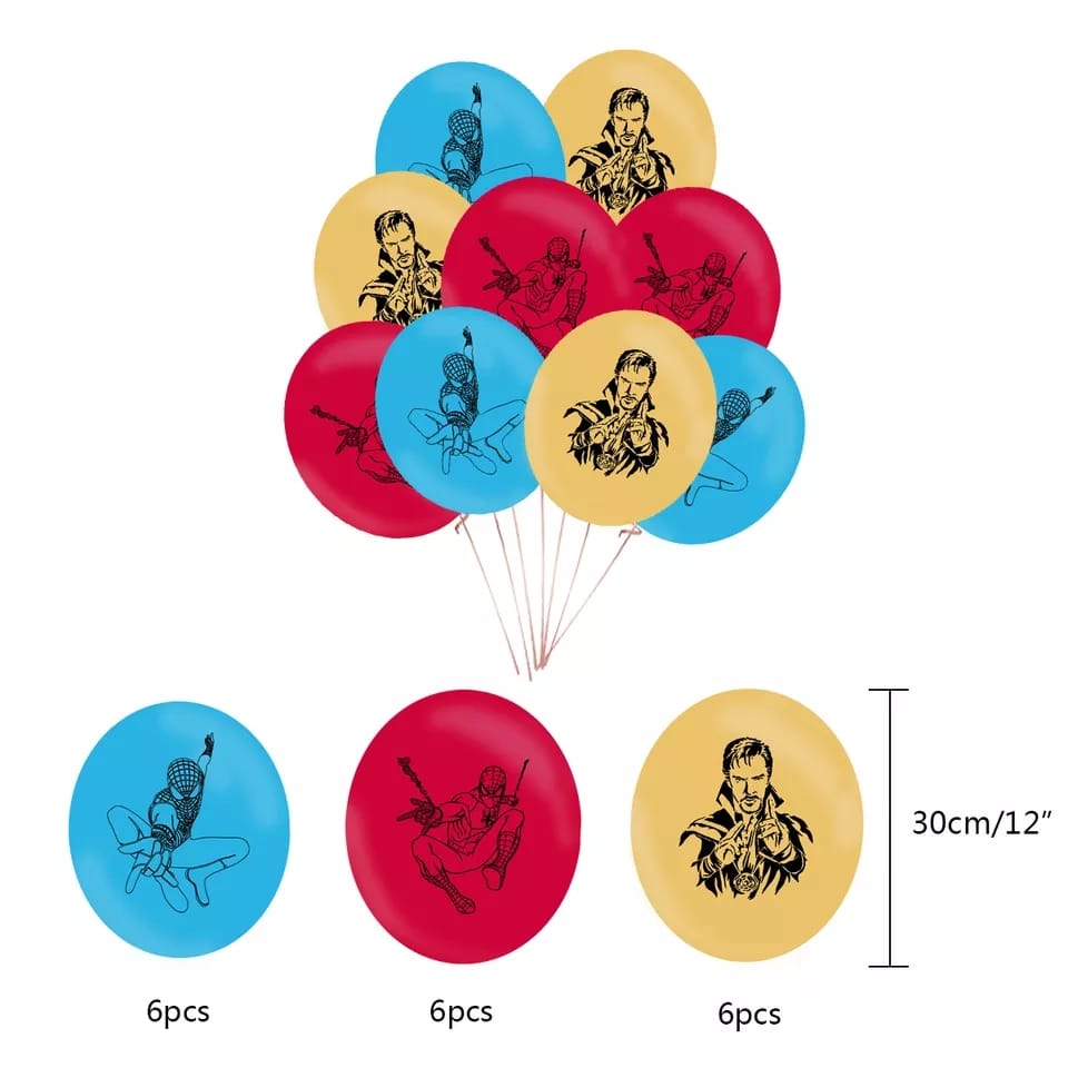 Set Decorativo + Fondo Telón Cumpleaños Doctor Strange (Supeheroes) - Imagen 8