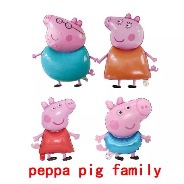 Set Decorativo + Fondo Telón Cumpleaños Peppa Pig - Imagen 6