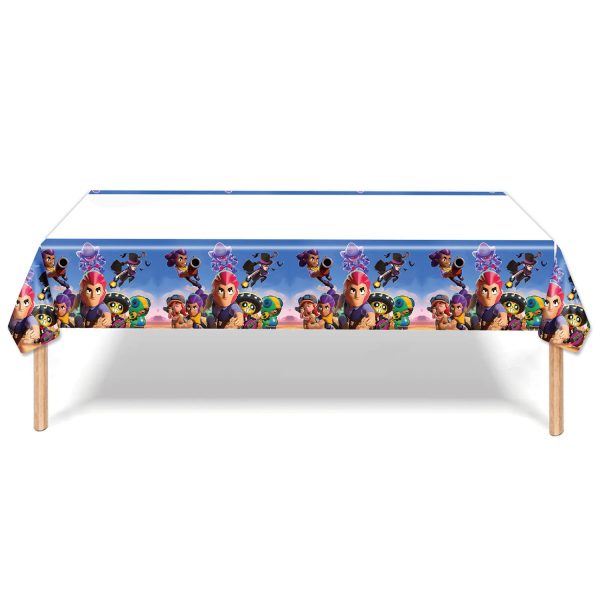 Mantel Decorativo Cumpleaños Brawl Stars