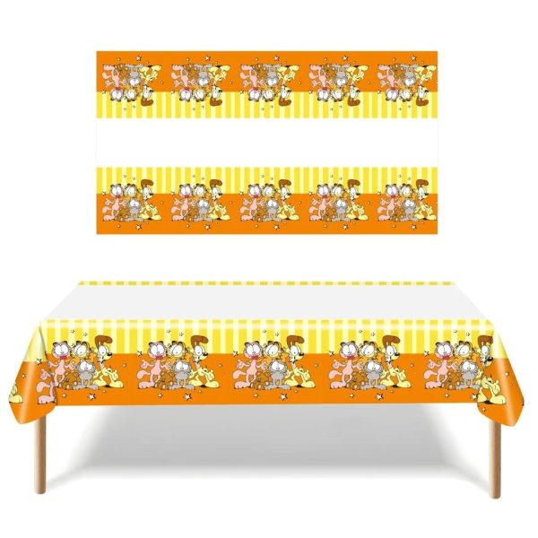 Mantel Decorativo Cumpleaños Garfield