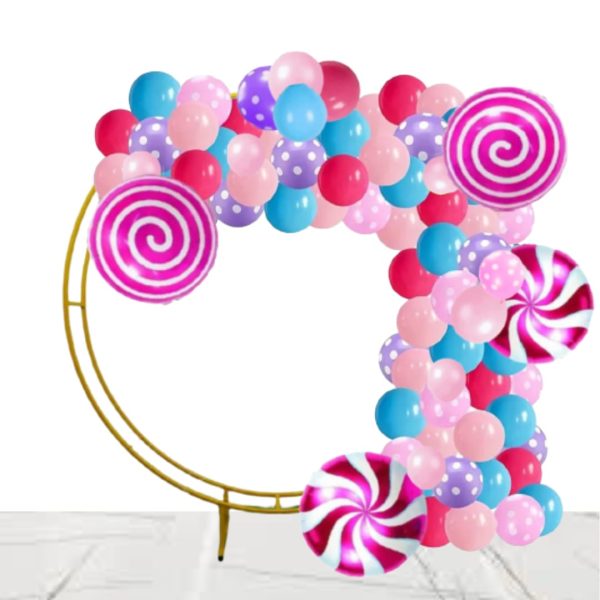 Kit Globos Decoración Kuromi - Imagen 4