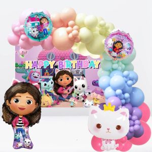 Kit Globos Decoración Gaby Casa de Muñeca