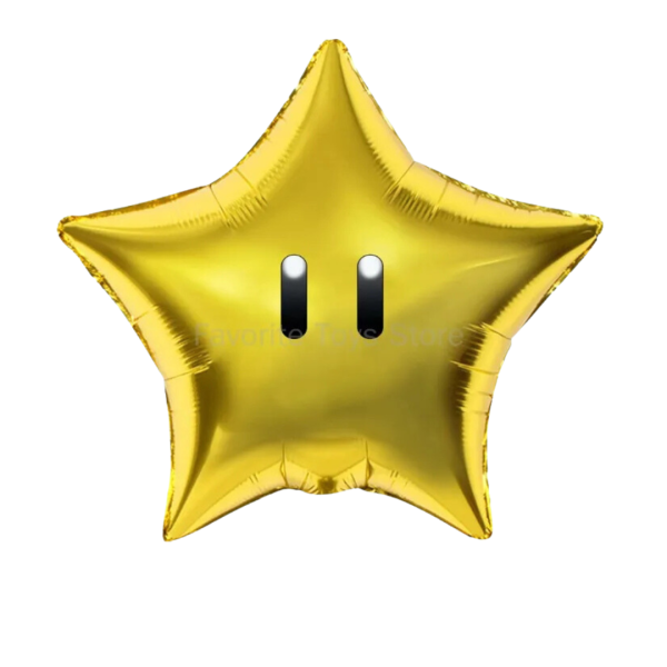 Globo Aluminio Estrella (Mario Bross)