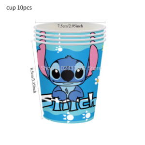 Pack de 10 Vasos Lilo & Stich (Mod3)