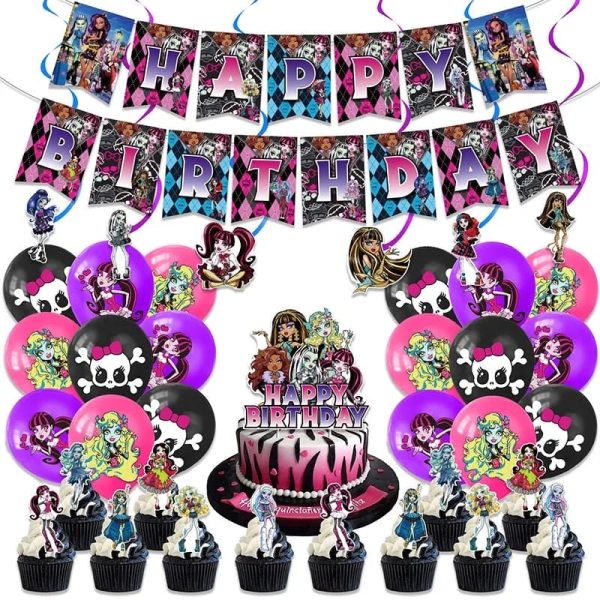 Set Decorativo  Monsters High