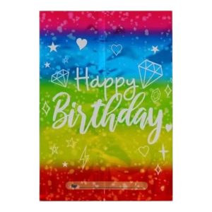 Bolsas Dulceras 10 unidades Feliz Cumpleaños
